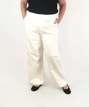 Trenery white wide leg jeans size 16 (unworn, as new with tags)