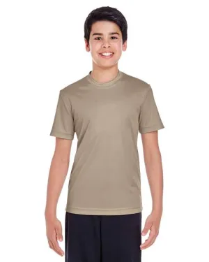 TT11Y Youth Zone Performance T-Shirt - Desert Khaki
