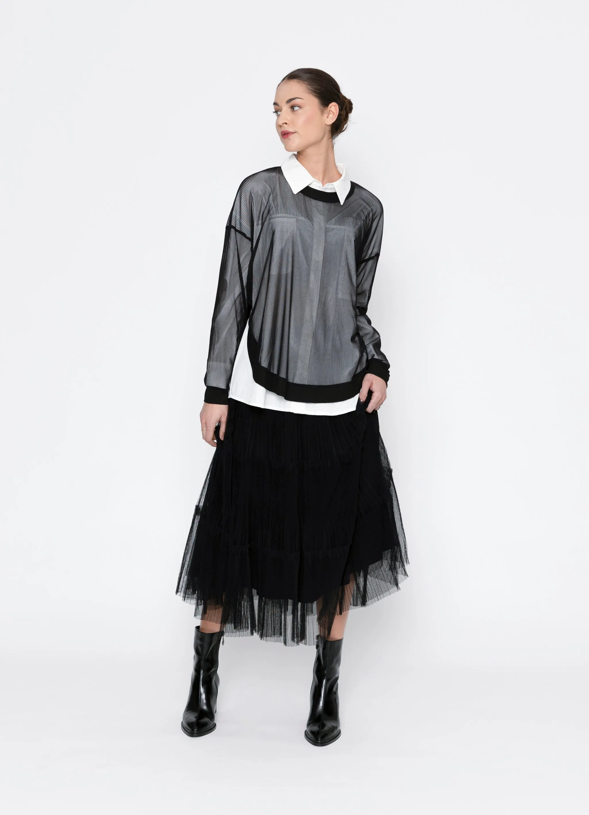 Two by Two Vale Top - Black
