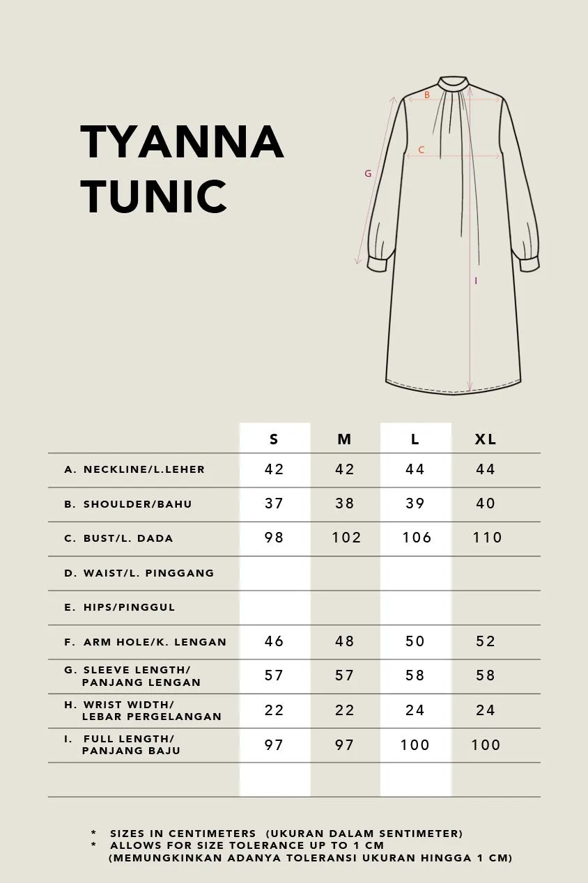 TYANNA TUNIC PINE WHISPER