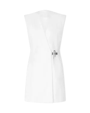 U-Lock Wrap Denim Dress