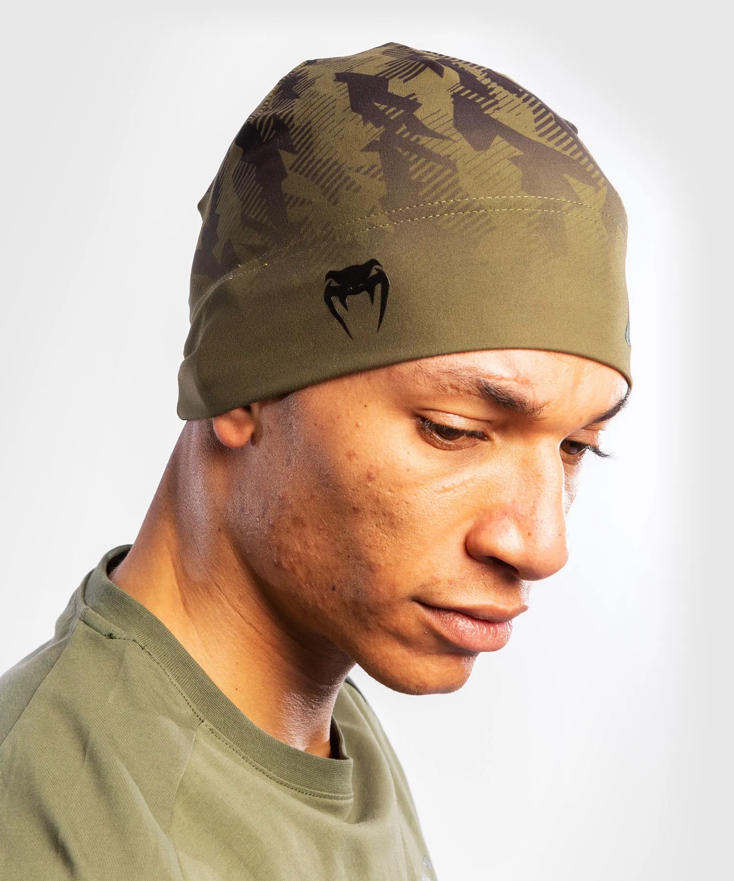 UFC Venum Authentic Fight Week Unisex Performance Beanie - Kaki