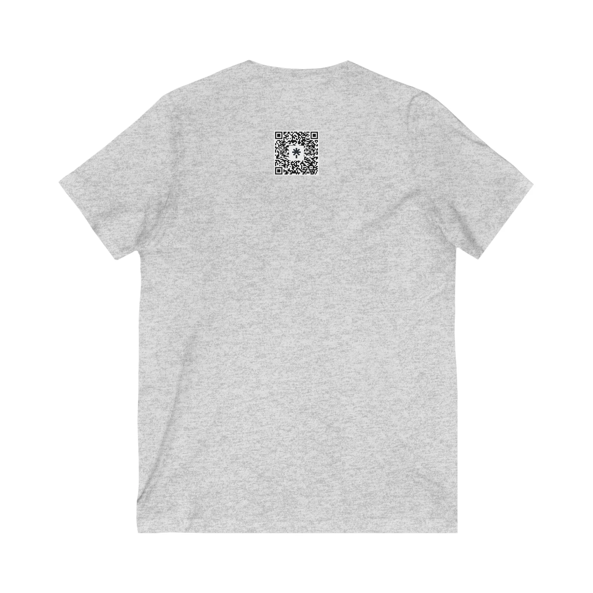 Unisex Jersey Short Sleeve V-Neck Tee