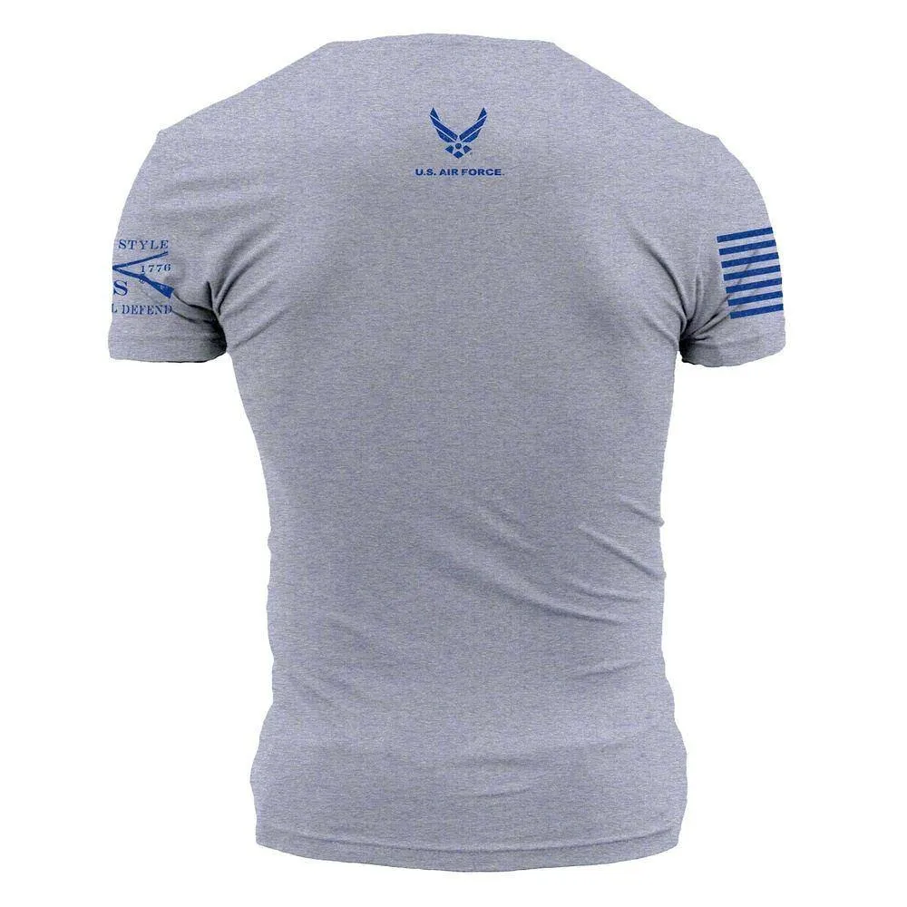 USAF - Aim High U.S.A.F. T-Shirt - Athletic Heather