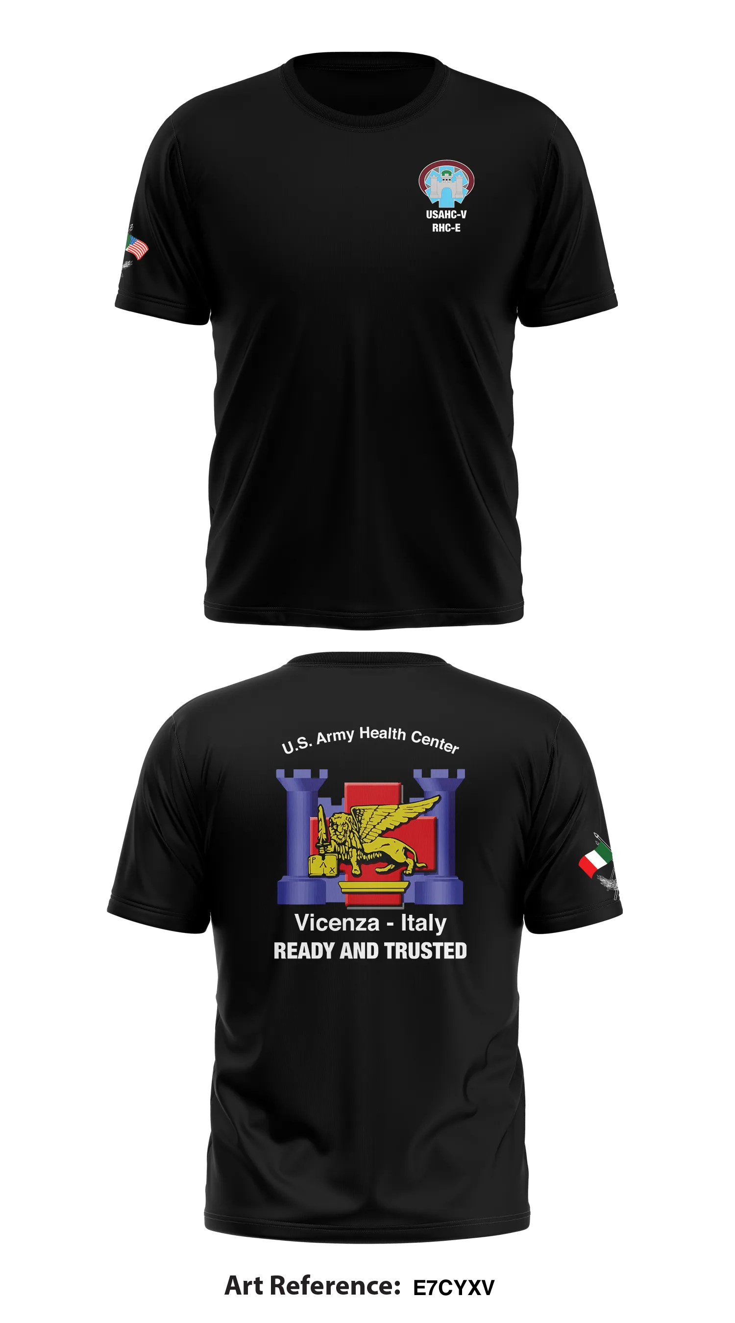 USAHC VICENZA  Store 1 Core Men's SS Performance Tee - e7cyXv