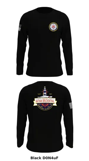 USCGC NATHAN BRUCKENTHAL  Store 1 Core Men's LS Performance Tee - D0N4uF