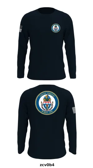 USCGC THETIS Store 1 Core Men's LS Performance Tee - zcv0b4