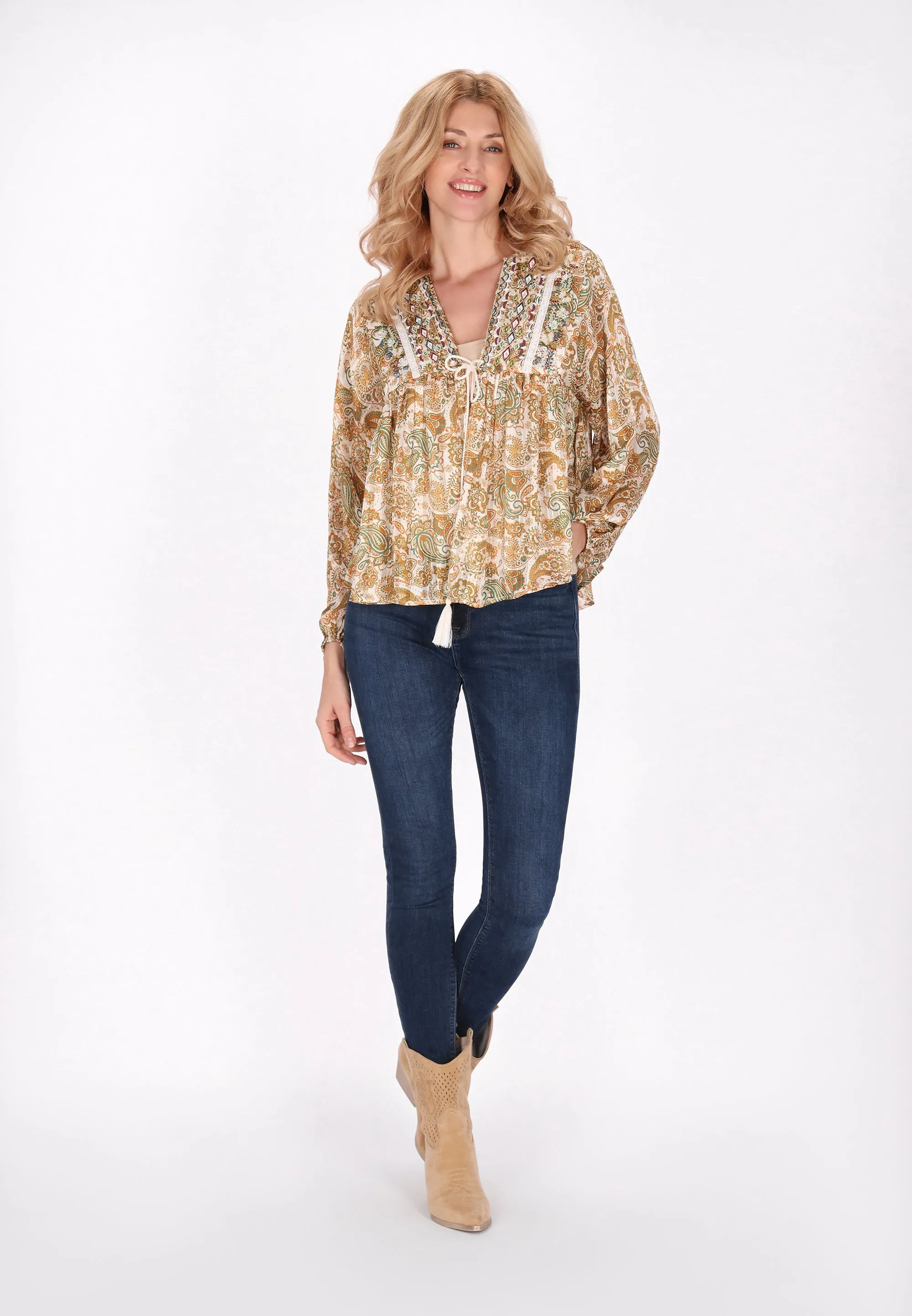 usha FESTIVAL Women's Blouse