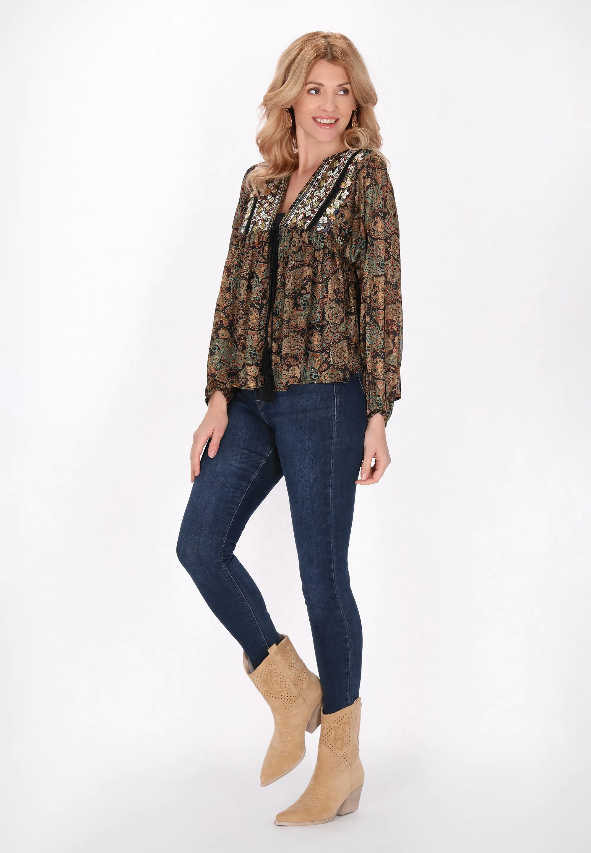 usha FESTIVAL Women's Blouse