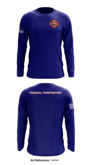 Veteran Affairs Fire Department-Bath, NY Store 1 Core Men's LS Performance Tee - eJXpwS