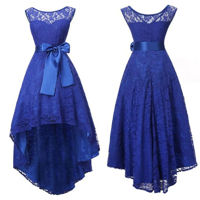 Vintage Sleeveless Lace Party Dress