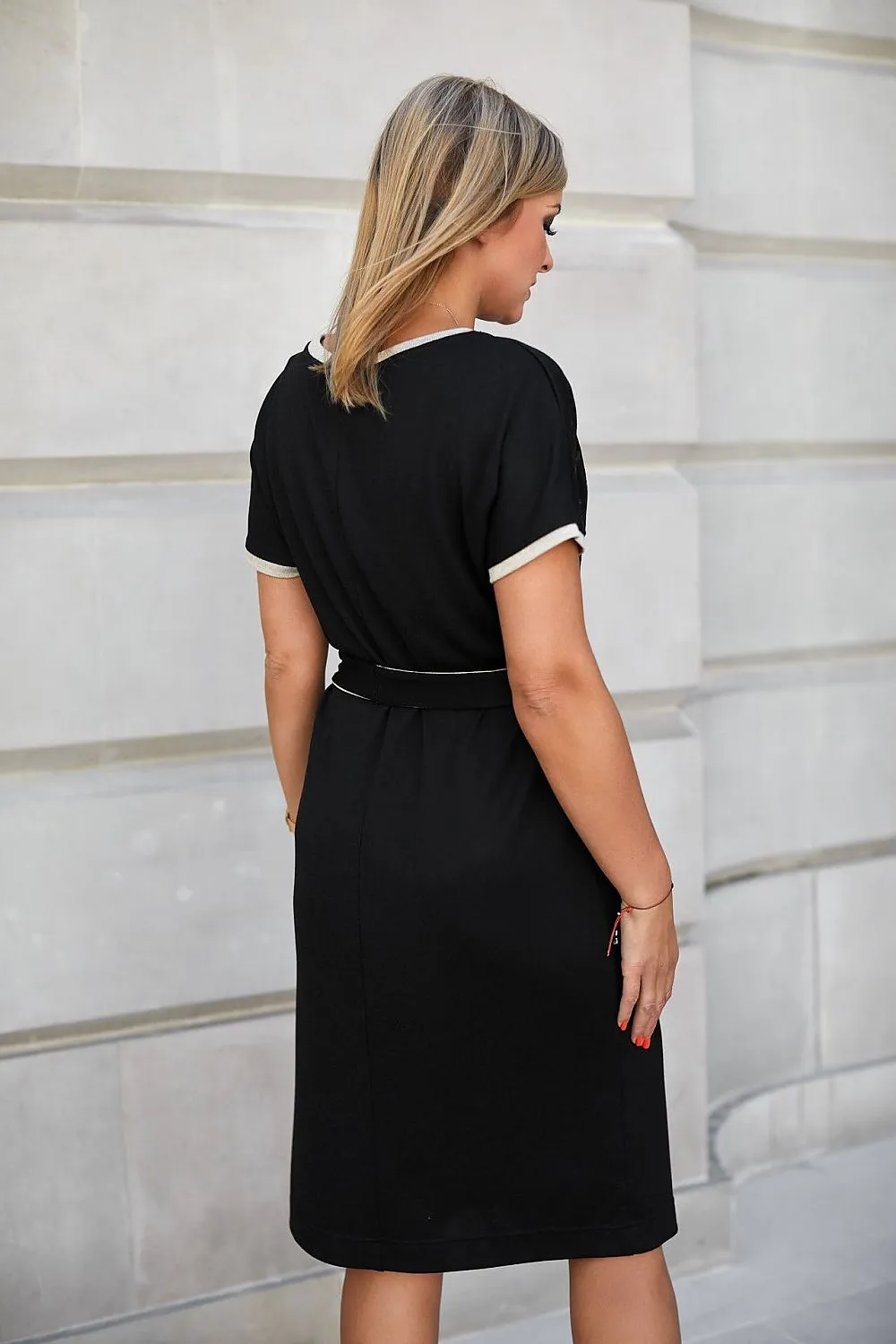 Viscose Knit Wrap Dress
