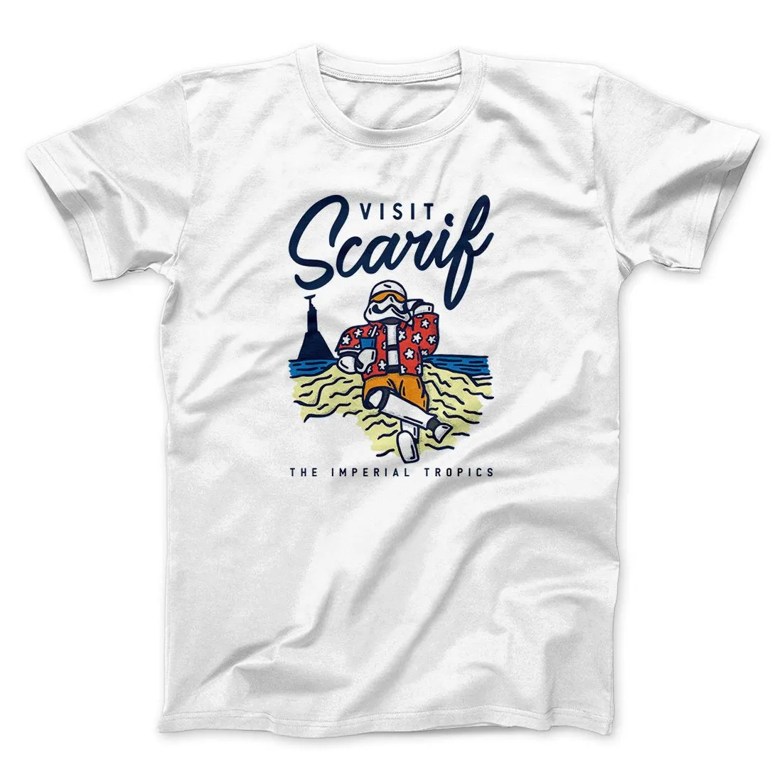 Visit Scarif Funny Movie Men/Unisex T-Shirt