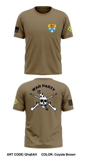 War Party, 3rd Platoon, B Co, 1-12IN Store 1 Core Men's SS Performance Tee - Qhq6AH