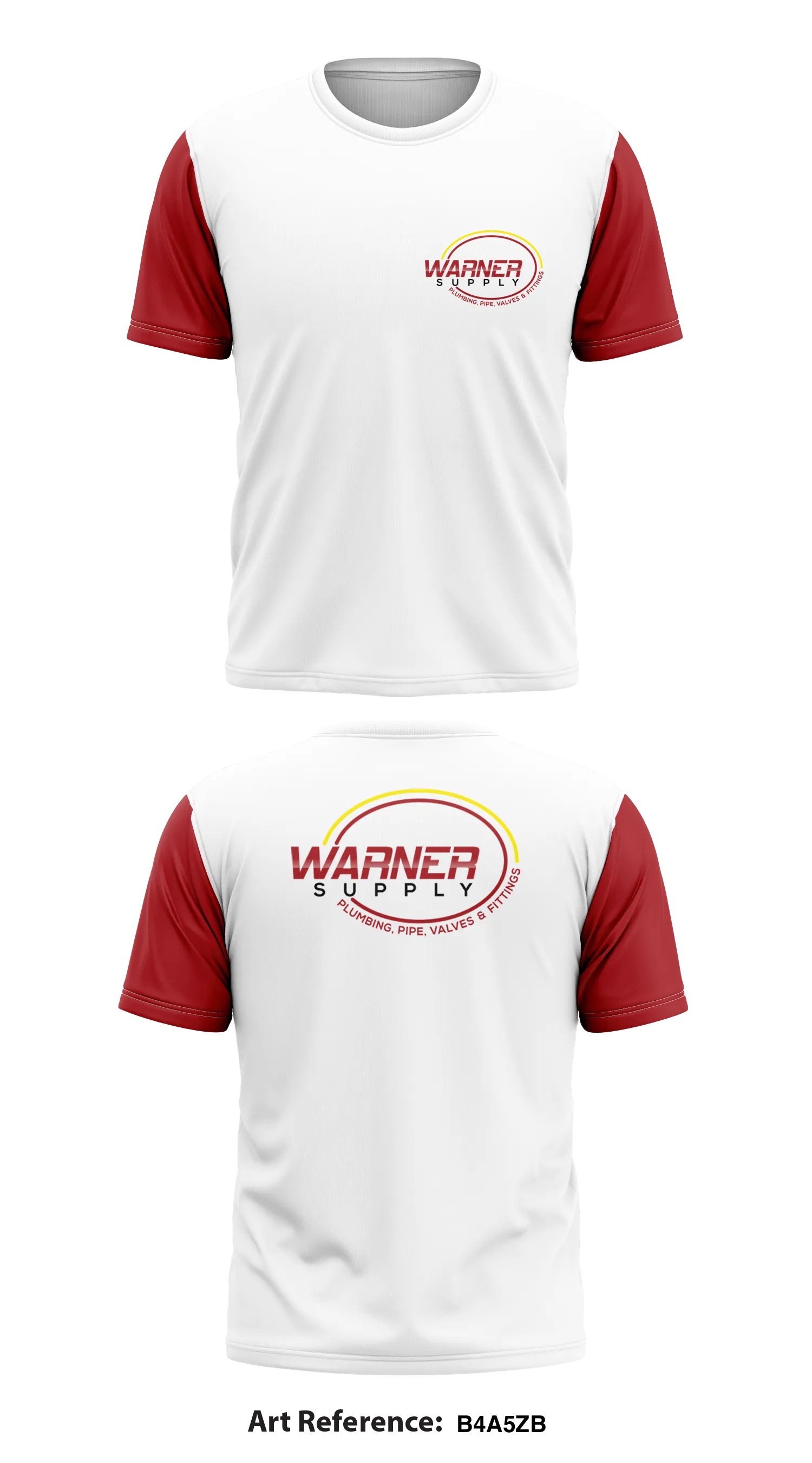 Warner Supply Store 1 Core Men's SS Performance Tee - b4a5zb