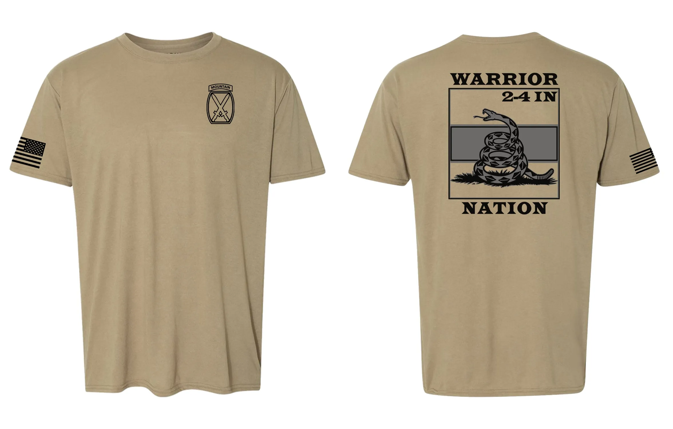 Warrior 2-4 IN Shirts