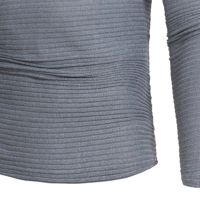 West Louis™ Vertical Stripes Hedging O-Neck Pullover Shirts