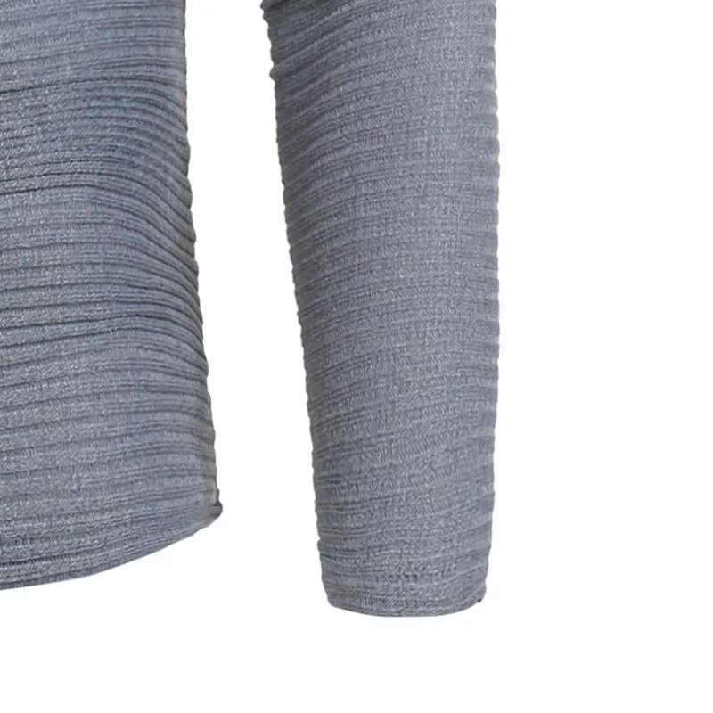 West Louis™ Vertical Stripes Hedging O-Neck Pullover Shirts