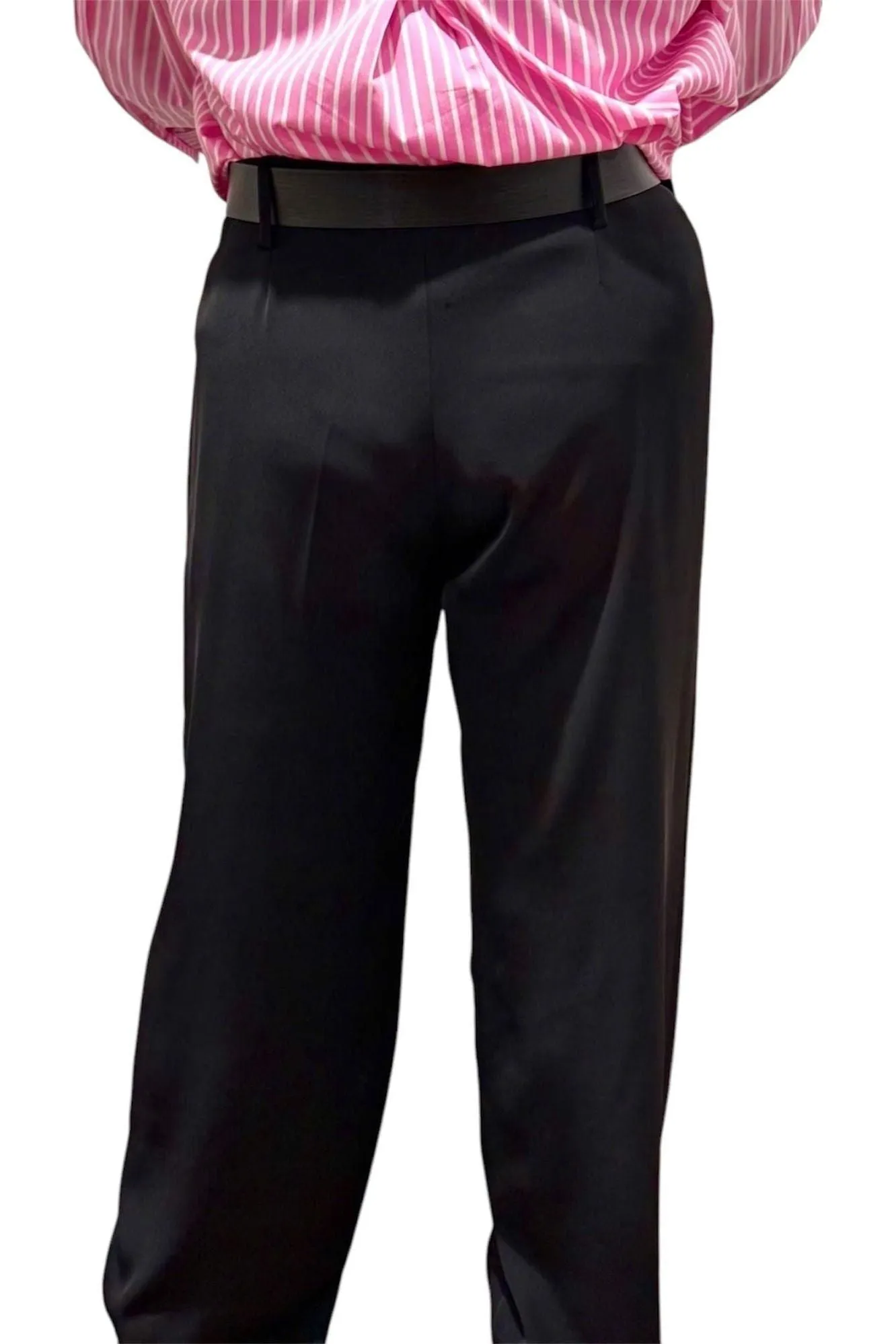 Wide Leg Belted Pants