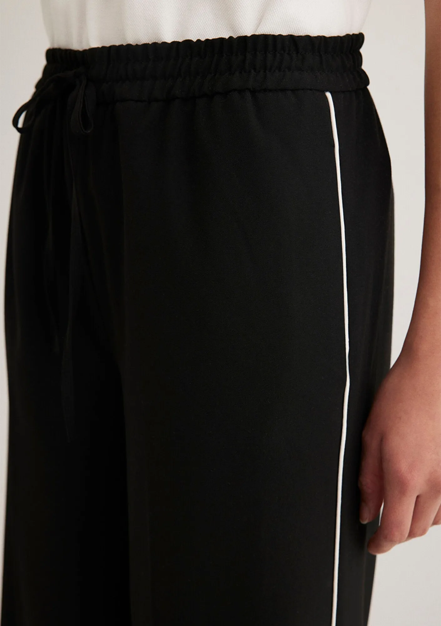 Wide Leg Black Pants