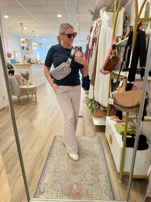 Wide Leg Comfort Tencel Pants