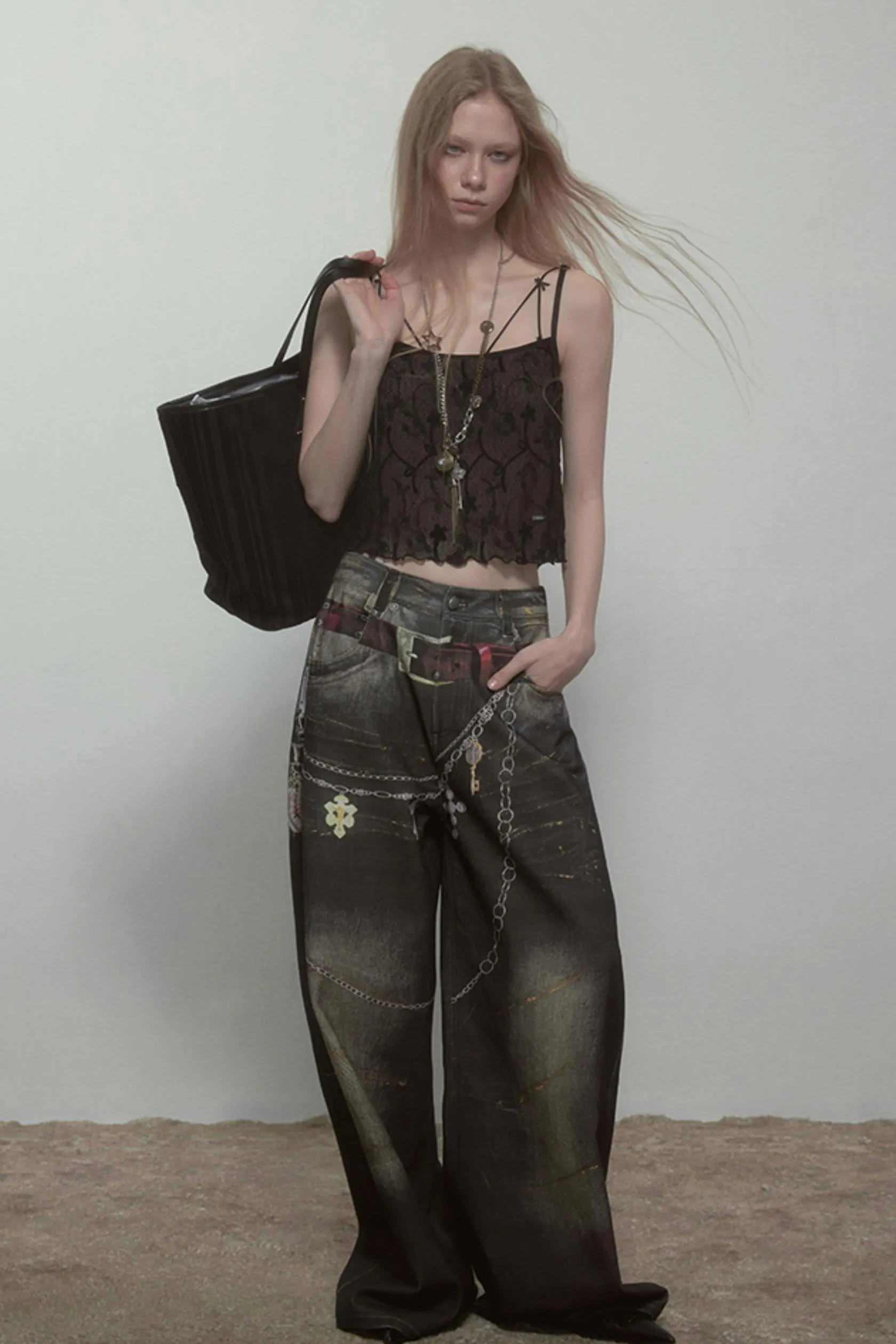 Wide-Leg Jeans