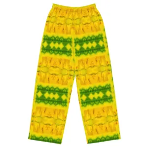 Wide Leg Pants (Unisex)(Purely Jade Light) RJSTHw2022 RJS