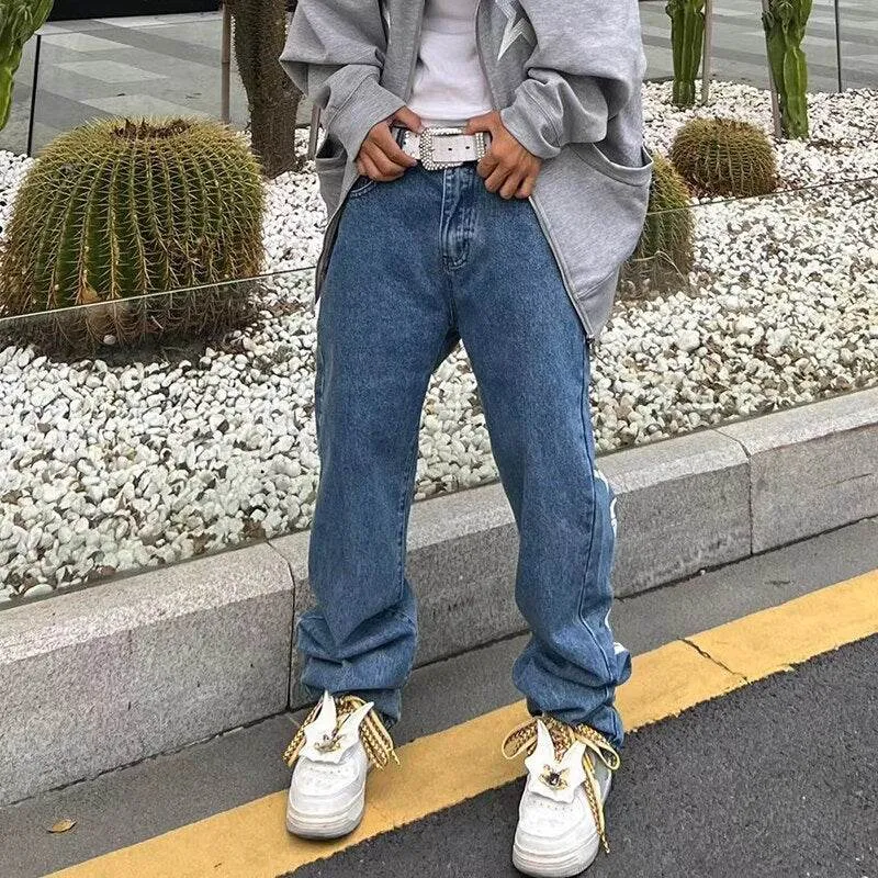 Wide Leg Streetwear Pants