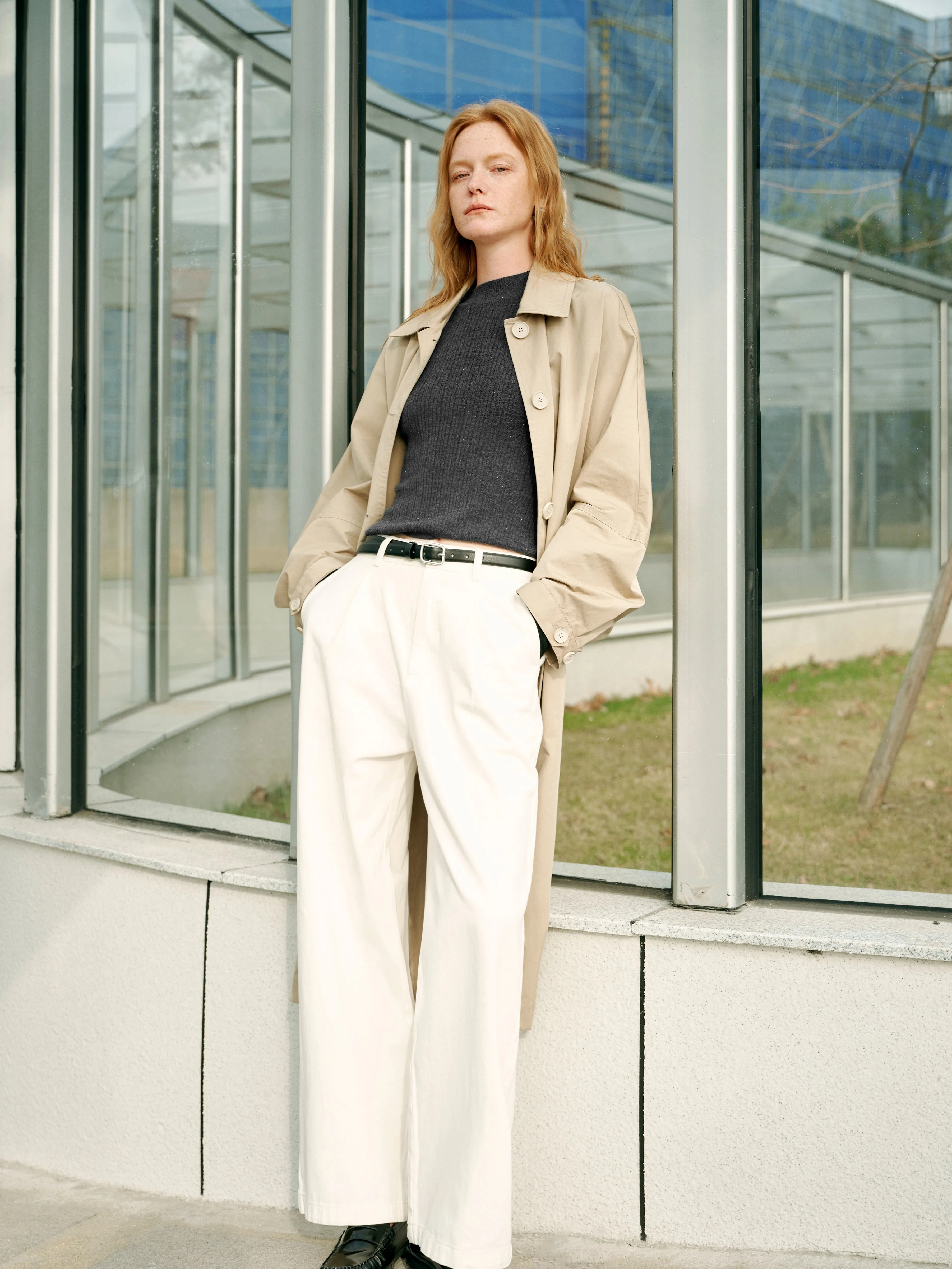 Wide Leg Trousers