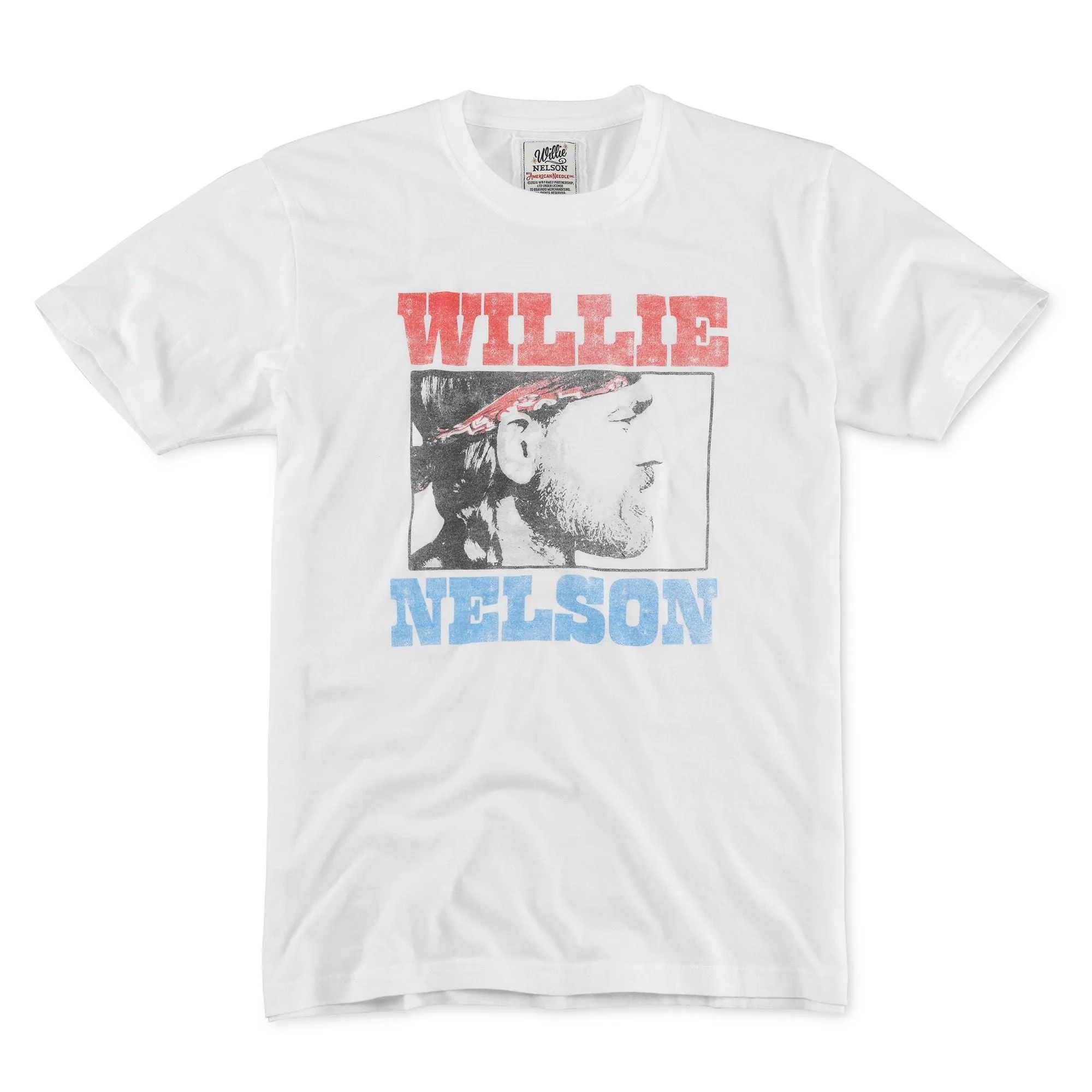 Willie Nelson Vintage Fade BT2 Tee