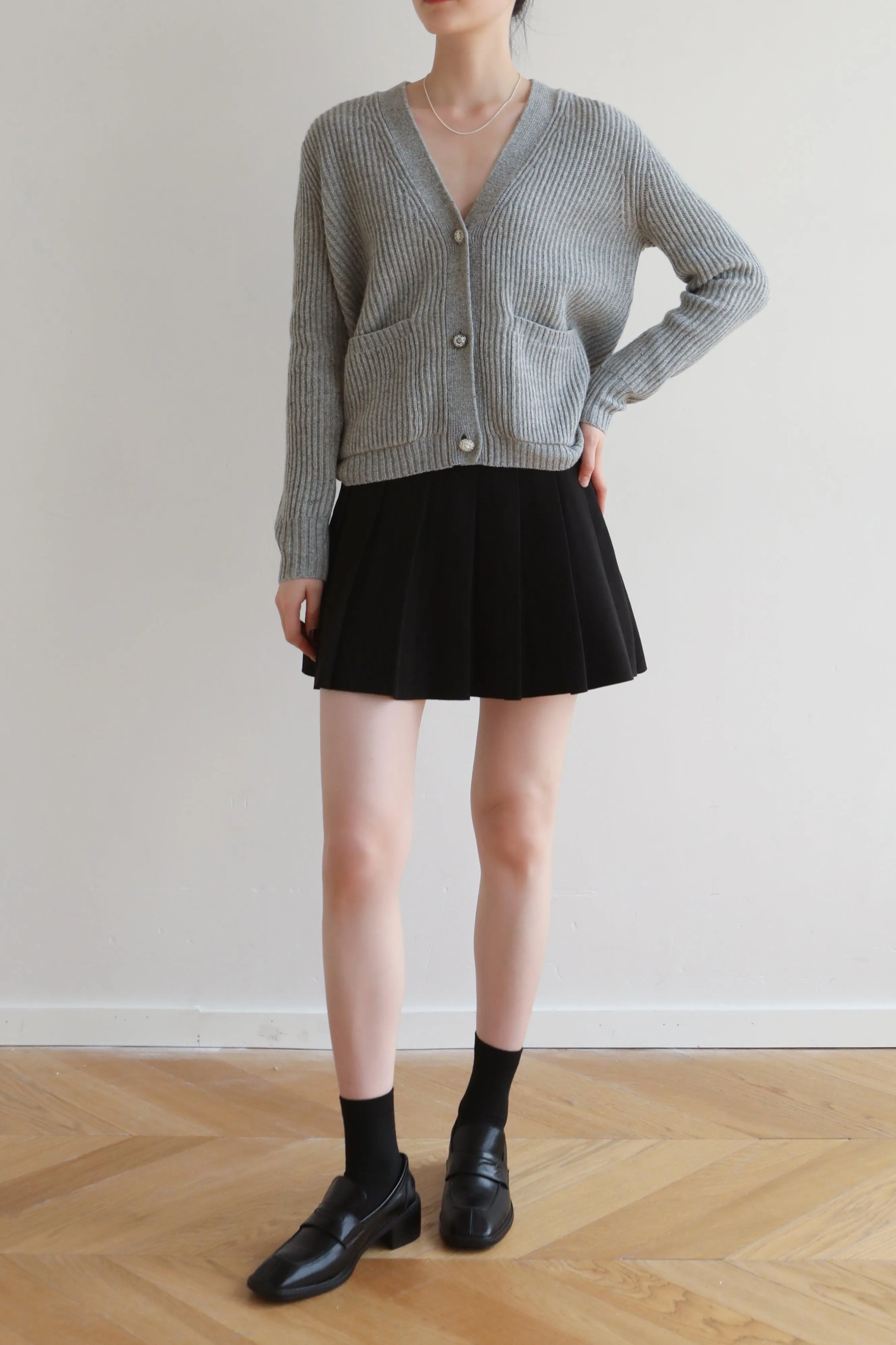 Winter Warmth Cashmere And Wool Blend Cardigan