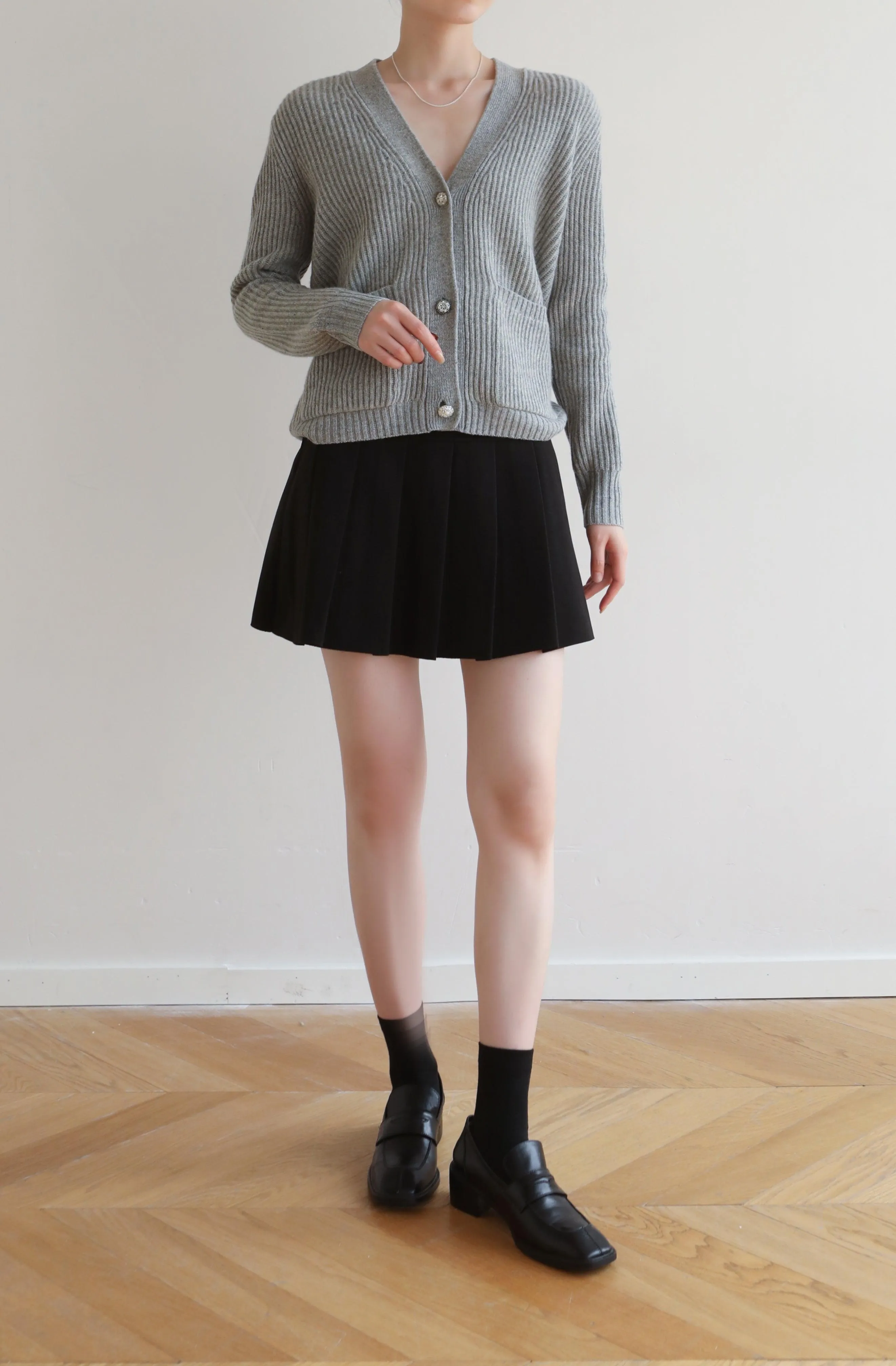 Winter Warmth Cashmere And Wool Blend Cardigan