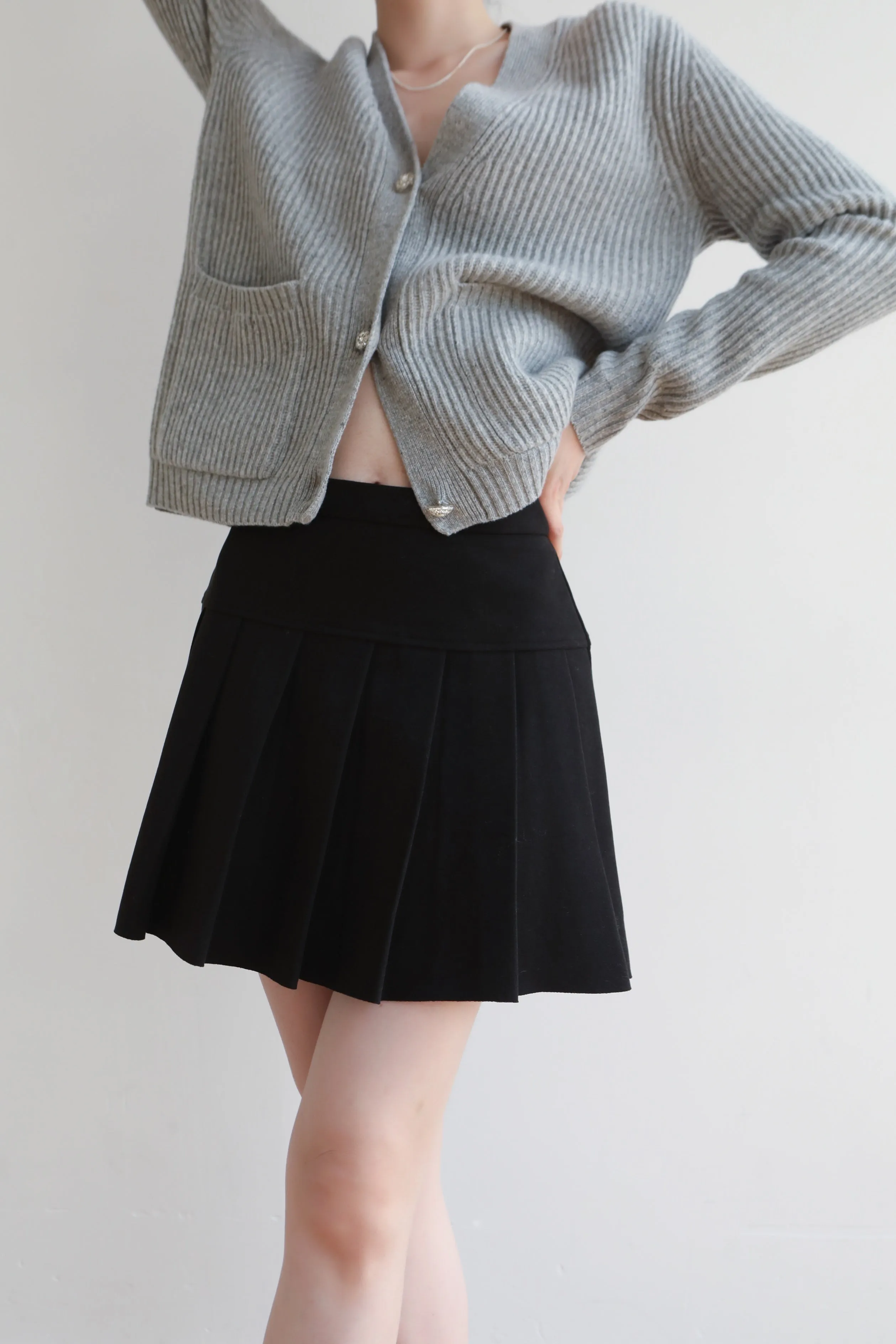 Winter Warmth Cashmere And Wool Blend Cardigan