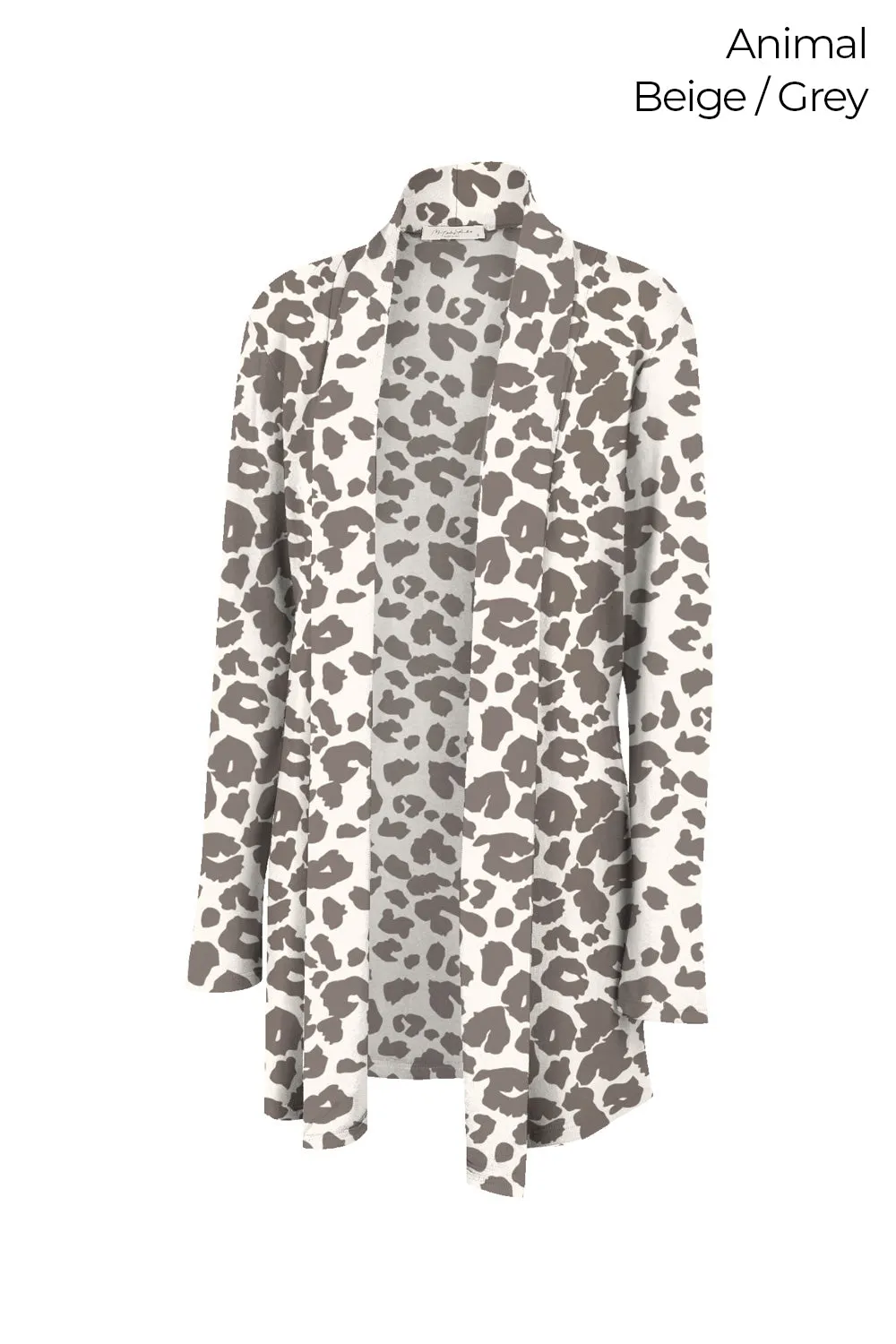 Women's Casual Lightweight Open Front Cardigan and Soft Basic Drape Long Sleeve Sweater Coat (S-3XL)