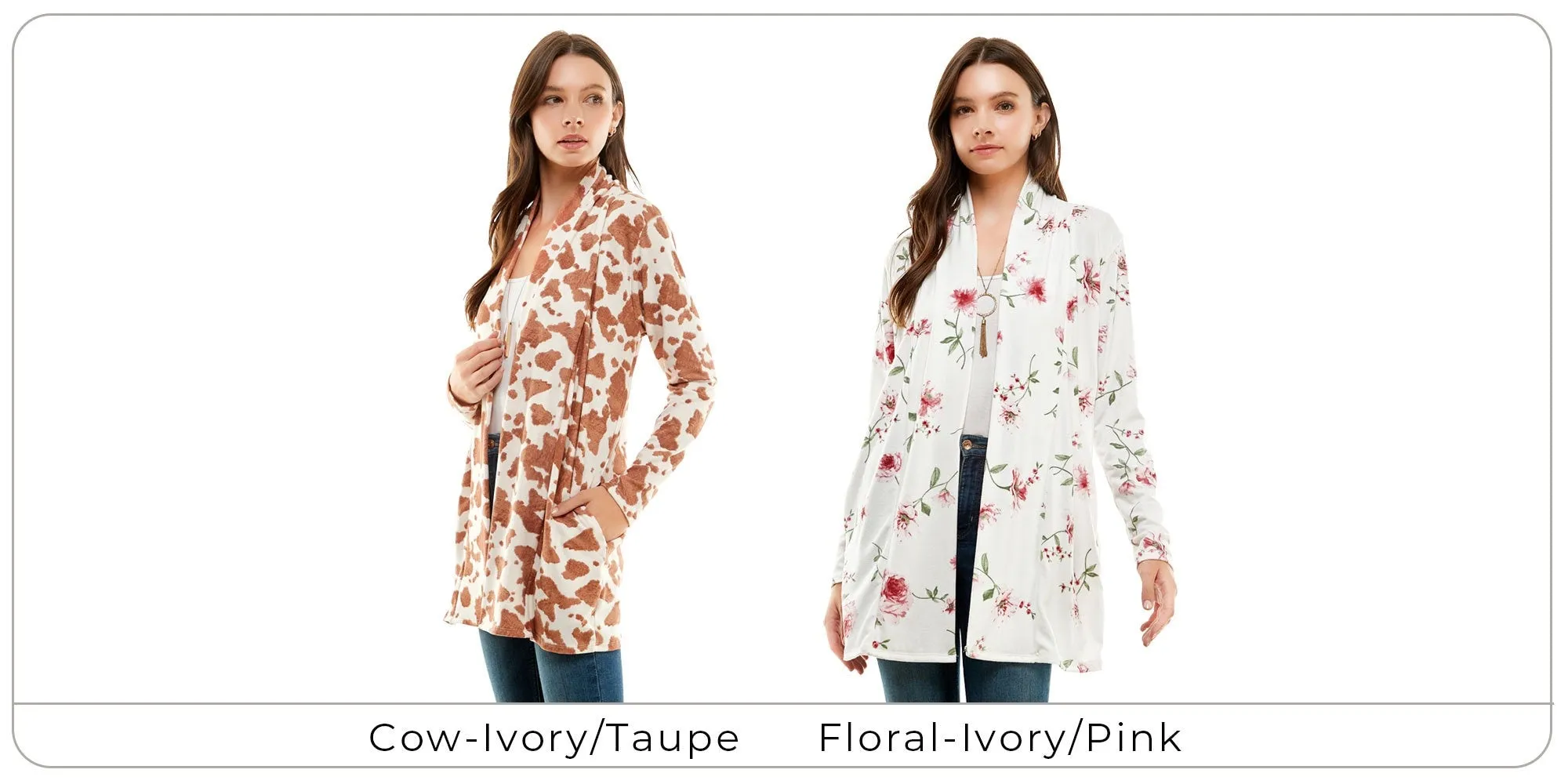 Women's Casual Lightweight Open Front Cardigan and Soft Basic Drape Long Sleeve Sweater Coat (S-3XL)