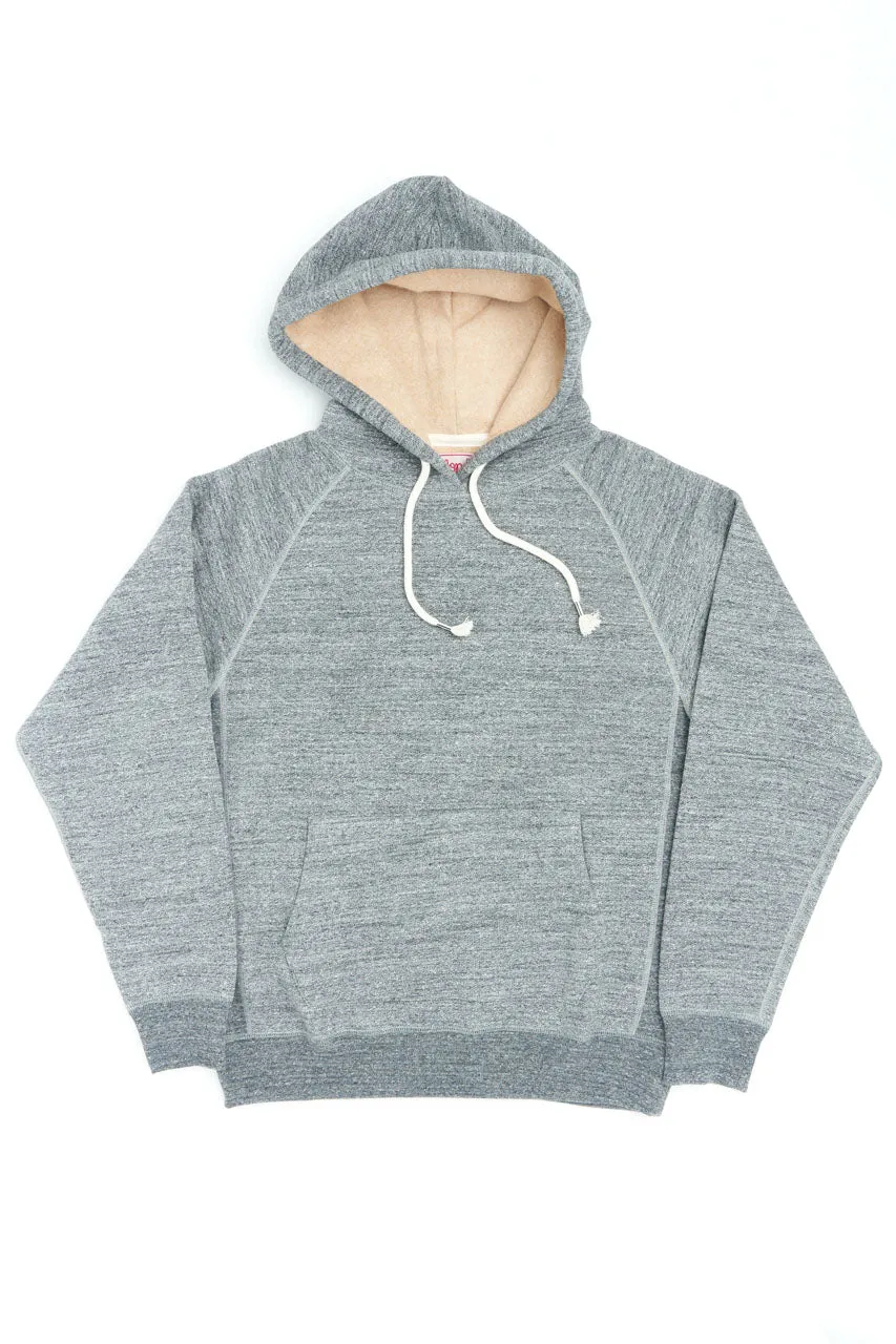 Wonder Looper Hoodie "II" Fleeced Fox Fiber Charcoal