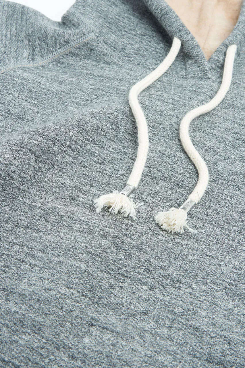 Wonder Looper Hoodie "II" Fleeced Fox Fiber Charcoal
