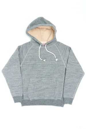 Wonder Looper Hoodie "II" Fleeced Fox Fiber Charcoal
