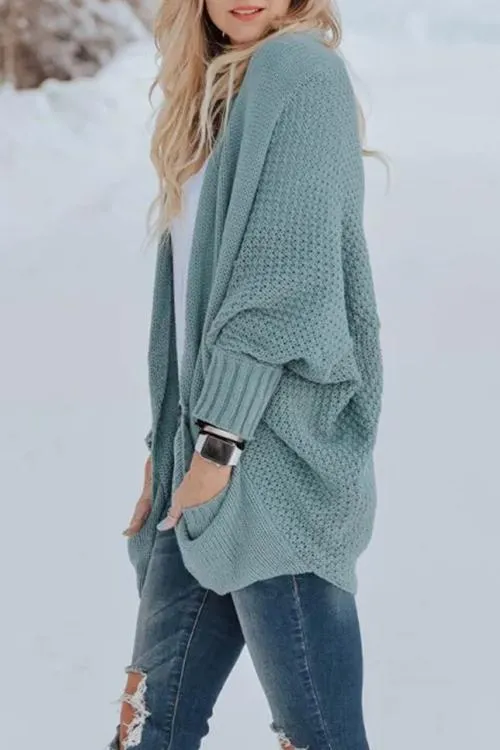 Xieyinshe Xieyinshe Cassie Batwing Sleeves Sweater Cardigans