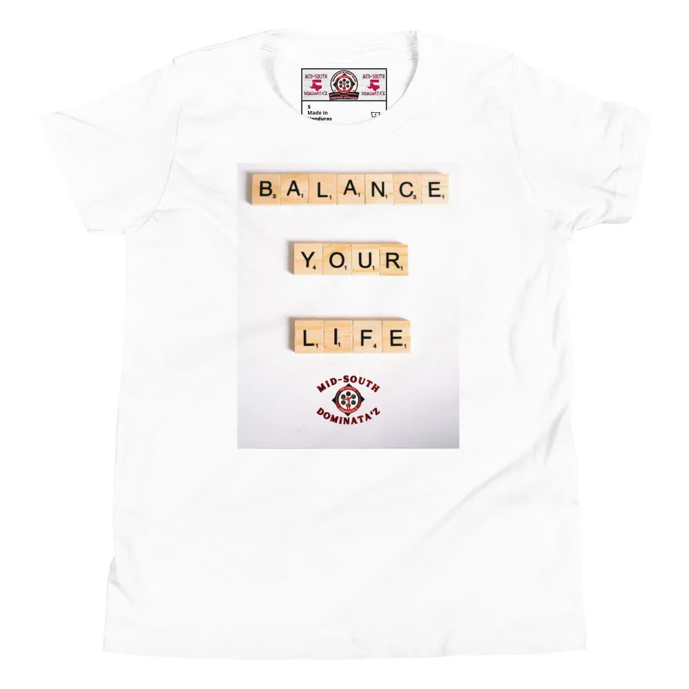 Youth Balance Your Life T-Shirt